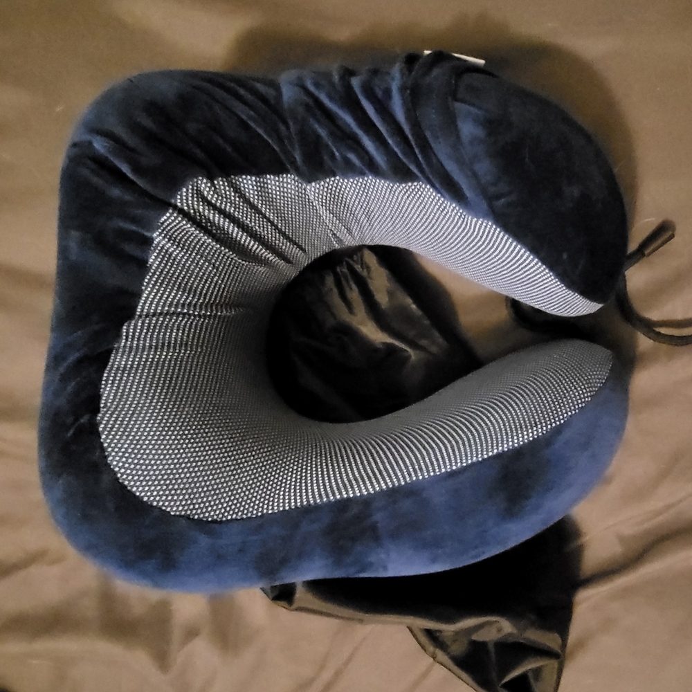Navy Blue Travel Neck Pillow